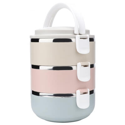 Greensen 3 Compartments Thermal Insulated Lunch Box Portable Bento Food Container Picnic School
Greensen 3 Compartments Thermal Insulated Lunch Box Portable Bento Food Container Picnic School