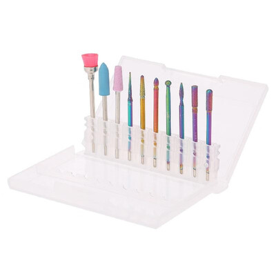 10pcs Nail Drill Bits Set Pedicure & Manicure Replacement Drill Bits for Electric Nail Drill Remove Cuticle & Acrylic Gel Nail Pol
10pcs Nail Drill Bits Set Pedicure & Manicure Replacement Drill Bits for Electric Nail Drill Remove Cuticle & Acrylic Gel Nail Pol