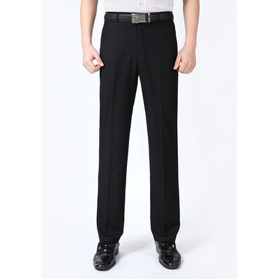 WENGUANGUO Summer thin section pleated high waist free ironing straight loose standard version mens trousers 7943
WENGUANGUO Summer thin section pleated high waist free ironing straight loose standard version mens trousers 7943