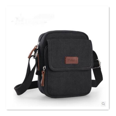 Mens canvas handbag high quality shoulder bag fashion retro Messenger bag