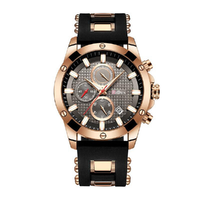 BIDEN Men Stainless Steel Band Watches Casual Quartz Watch Multifunctional Sport Calendar Wrist Watch
BIDEN Men Stainless Steel Band Watches Casual Quartz Watch Multifunctional Sport Calendar Wrist Watch