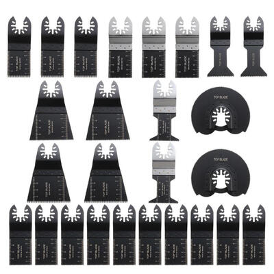 High Quality 26Pcs15Pcs for Fein Multimaster Dewalt Makita Bosch Oscillating Saw Blades Multimaster Rotary Tool Bit Saw Blades
High Quality 26Pcs15Pcs for Fein Multimaster Dewalt Makita Bosch Oscillating Saw Blades Multimaster Rotary Tool Bit Saw Blades