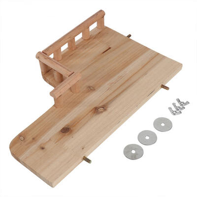 Greensen Wooden Rest Platform with Railing Small Pet Wooden Toys for Hamster Small Animals Climbing
Greensen Wooden Rest Platform with Railing Small Pet Wooden Toys for Hamster Small Animals Climbing
