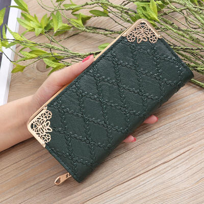 Long Wallet Women Purses Fashion Embossed Lingge Wallet Zipper Long Lady Clutch Money Bag Multi-card Purse Portefeuille
Long Wallet Women Purses Fashion Embossed Lingge Wallet Zipper Long Lady Clutch Money Bag Multi-card Purse Portefeuille