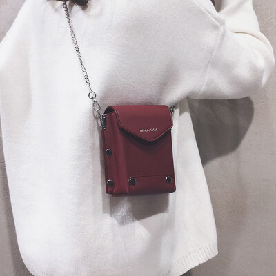 French small bag female 2019 new wild girl chain Messenger bag simple casual texture shoulder bag tide
French small bag female 2019 new wild girl chain Messenger bag simple casual texture shoulder bag tide