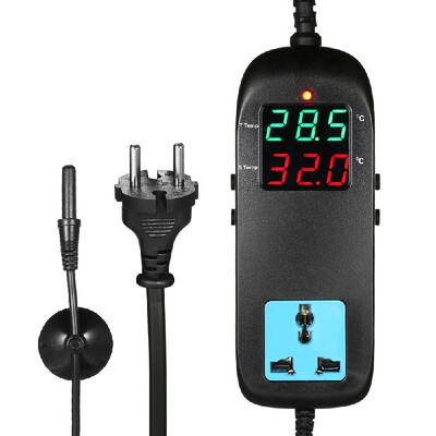 Electronic Thermostat LED Digital Display Breeding Temperature Controller Thermocouple Thermostat with Socket AC 90V~250V
Electronic Thermostat LED Digital Display Breeding Temperature Controller Thermocouple Thermostat with Socket AC 90V~250V