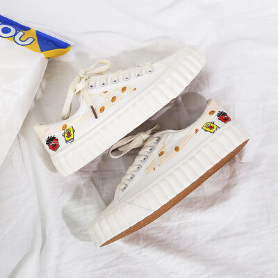 Japanese cartoon monster hand-painted sesame street canvas shoes female students Korean version of board shoes ulzzang Joker shoes
Japanese cartoon monster hand-painted sesame street canvas shoes female students Korean version of board shoes ulzzang Joker shoes