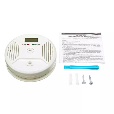 Digital LCD CO Carbon Monoxide Smoke Detector Alarm Poisoning Gas Warning Sensor Profession Home Safety CO Carbon Monoxide Poisoni
Digital LCD CO Carbon Monoxide Smoke Detector Alarm Poisoning Gas Warning Sensor Profession Home Safety CO Carbon Monoxide Poisoni