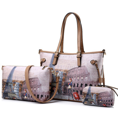 REALER brand women handbag 3 sets vintage printed tote bag large shoulder bags ladies purses ladies messenger bags
REALER brand women handbag 3 sets vintage printed tote bag large shoulder bags ladies purses ladies messenger bags