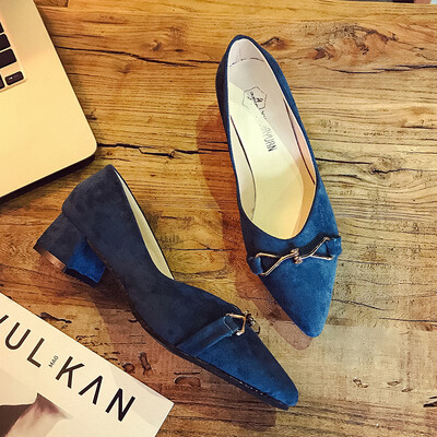 Pointed bow bean shoes womens spring&summer Korean version of Joker thick with lazy foot shoes
Pointed bow bean shoes womens spring&summer Korean version of Joker thick with lazy foot shoes