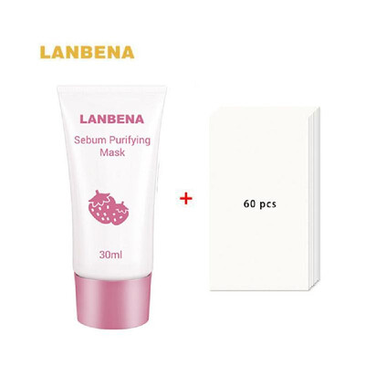 LANBENA Strawberry Blackhead Mask Pore Strips Deep Cleaning BlackHeads Acnes Remover Nutural Facial Pore Cleanser
LANBENA Strawberry Blackhead Mask Pore Strips Deep Cleaning BlackHeads Acnes Remover Nutural Facial Pore Cleanser