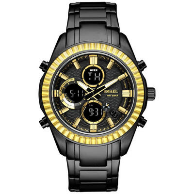 SMAEL 1430 Fashion Outdoor Waterproof Watch Multi-function Digital Male Sports Wristwatch
SMAEL 1430 Fashion Outdoor Waterproof Watch Multi-function Digital Male Sports Wristwatch