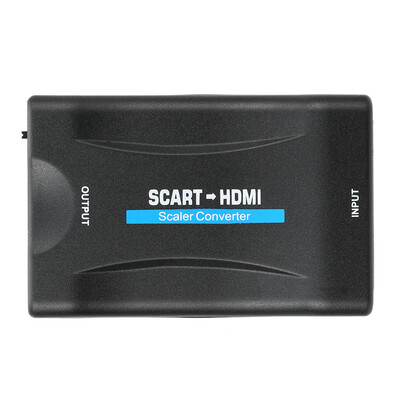 1080P SCART to HD Converter Analog to Digital Adapter Upscaler Audio Video Converter 21Pin 60Hz for NTSC PAL Set-top Box HDTV
1080P SCART to HD Converter Analog to Digital Adapter Upscaler Audio Video Converter 21Pin 60Hz for NTSC PAL Set-top Box HDTV