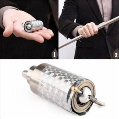Silver Metal Appearing Cane Wand Stick Stage Magic Trick Gimmick Xmas toy Gift New
Silver Metal Appearing Cane Wand Stick Stage Magic Trick Gimmick Xmas toy Gift New