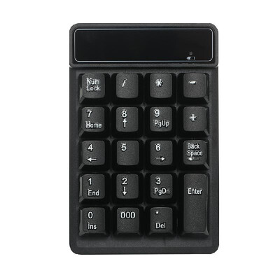 19 Keys 24G Wireless Low Noise Mini Numeric Keypad Waterproof ABS Material For Microsoft Android&iMac
19 Keys 24G Wireless Low Noise Mini Numeric Keypad Waterproof ABS Material For Microsoft Android&iMac