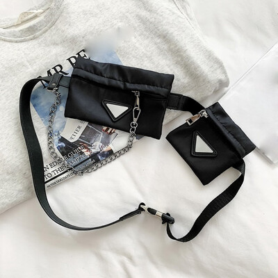 Tailored Female Personality Pockets Fashion Simple Shoulder Messenger Bag Student Bag
Tailored Female Personality Pockets Fashion Simple Shoulder Messenger Bag Student Bag
