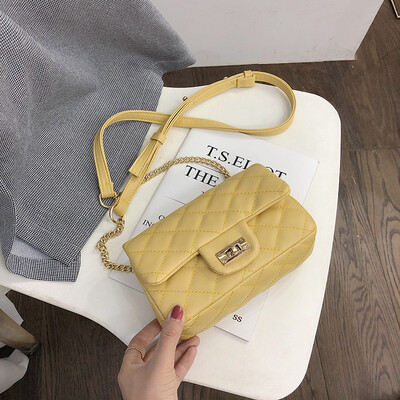 Small fragrance rhombic embroidered line bag female 2019 new wave Korean version of the wild single shoulder slung fashion chain small square bag
Small fragrance rhombic embroidered line bag female 2019 new wave Korean version of the wild single shoulder slung fashion chain small square bag