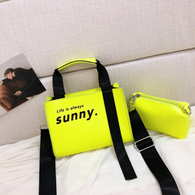 Tailored Womens Fashion Fluorescence Color Bag Composite Bag Casual Bag Shoulder Bag
Tailored Womens Fashion Fluorescence Color Bag Composite Bag Casual Bag Shoulder Bag