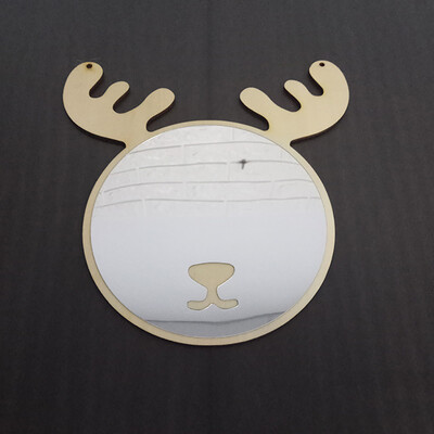 Gobestart Nordic Wood Acrylic Mirror Cartoon Wall Camera Props Kids Room Wall Decoration A
Gobestart Nordic Wood Acrylic Mirror Cartoon Wall Camera Props Kids Room Wall Decoration A