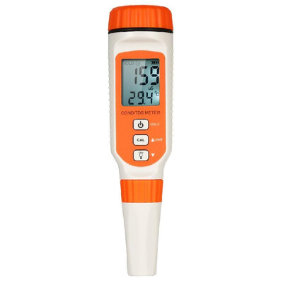 SMART SENSOR 3 in 1 Water Quality Tester Pen Type Conductivity Meter Professional TDS COND TEMP Analyzer Total Dissolved Solid
SMART SENSOR 3 in 1 Water Quality Tester Pen Type Conductivity Meter Professional TDS COND TEMP Analyzer Total Dissolved Solid