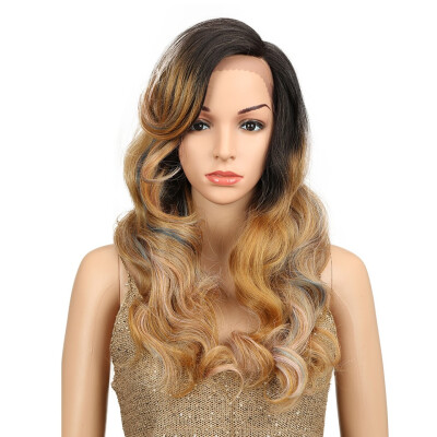 Noble 22" Long Loose Wave Equal Ombre Glueless Heat Resistant Wig 180 Heavy Density Synthetic Wigs
Noble 22" Long Loose Wave Equal Ombre Glueless Heat Resistant Wig 180 Heavy Density Synthetic Wigs