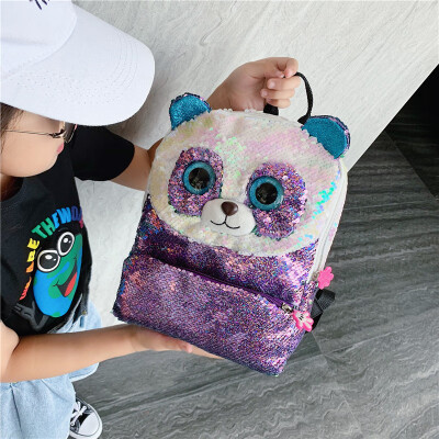 Panda sequins animal schoolbags cartoon girls cute kindergartens baby backpacks childrens shoulder bags 1-3-5 year tide
Panda sequins animal schoolbags cartoon girls cute kindergartens baby backpacks childrens shoulder bags 1-3-5 year tide