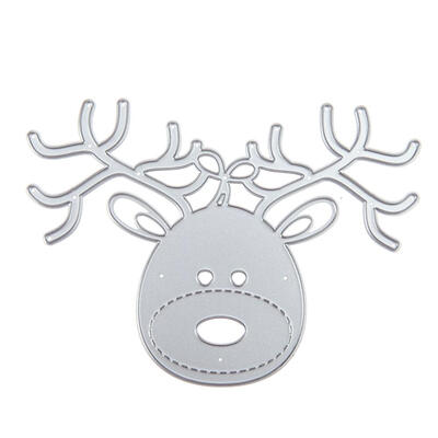 Deer Head Metal cutting die stencils DIY Scrapbooking Album Embossing Craft