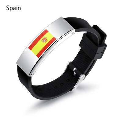 2018 Football World Cup Flag Pattern Sports Bracelet Men Fans Personality Wrist Ornament
2018 Football World Cup Flag Pattern Sports Bracelet Men Fans Personality Wrist Ornament