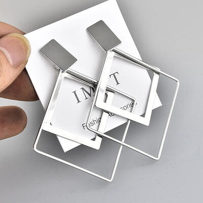 Korean New Trendy Big Earrings Geometric Square Dangle Drop Earrings For Women Statement Earings Fashion Jewelry 2019 Oorbellen
Korean New Trendy Big Earrings Geometric Square Dangle Drop Earrings For Women Statement Earings Fashion Jewelry 2019 Oorbellen