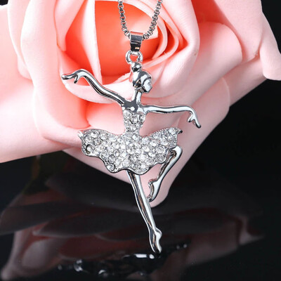 Angel Short Clavicle Chain Dancing Ballerina Dancer Ballet Dance Pendant Necklace Charm
Angel Short Clavicle Chain Dancing Ballerina Dancer Ballet Dance Pendant Necklace Charm