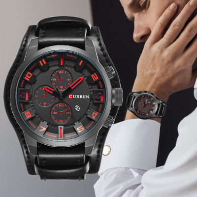 〖Follure〗Luxury Date Sports Military Clock Leather Strap Quartz Business Mens Watch
〖Follure〗Luxury Date Sports Military Clock Leather Strap Quartz Business Mens Watch