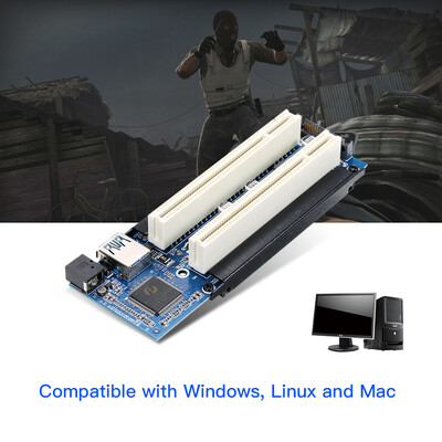 Mini PCI-E to PCI Adapter Card mPCI-E to PCI Riser Adapter with SATA Power Cable Expansion Card with External Capture Card
Mini PCI-E to PCI Adapter Card mPCI-E to PCI Riser Adapter with SATA Power Cable Expansion Card with External Capture Card