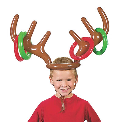 New Hot Christmas Inflatable Deer Head Ring Animal Head Ring Throwing Circle Toy Game Props Christmas Decoration
New Hot Christmas Inflatable Deer Head Ring Animal Head Ring Throwing Circle Toy Game Props Christmas Decoration