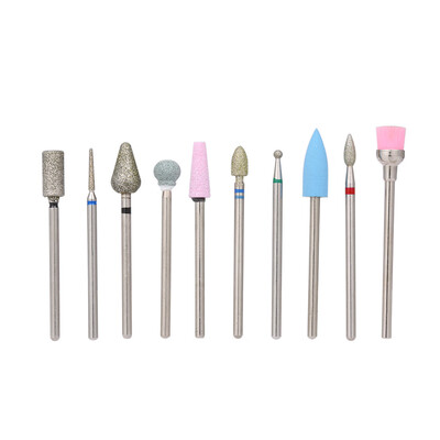 10pcs Nail Drill Bits Cuticle Cleaner Dust Drill Brush Rotary Polishing File Grinding Heads Nail Salon Tools
10pcs Nail Drill Bits Cuticle Cleaner Dust Drill Brush Rotary Polishing File Grinding Heads Nail Salon Tools
