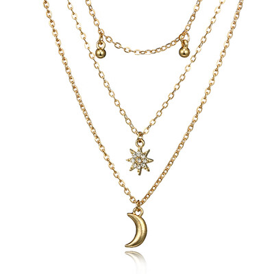 Tocona Boho Sun Moon Pendant Charming Crystal Multi-Layered Choker Necklace Gold Long Necklace Women Jewelry Collares Femme 2993
Tocona Boho Sun Moon Pendant Charming Crystal Multi-Layered Choker Necklace Gold Long Necklace Women Jewelry Collares Femme 2993
