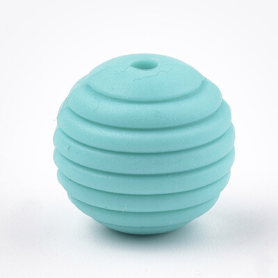 Food Grade Environmental Silicone Beads Chewing Beads For Teethers DIY Nursing Necklaces Making Round DarkTurquoise 15x14mm
Food Grade Environmental Silicone Beads Chewing Beads For Teethers DIY Nursing Necklaces Making Round DarkTurquoise 15x14mm