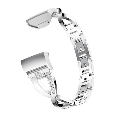 〖Follure〗X-Link Metal Bracelets Replacement Adjustable Straps Crystal For Fitbit Charge 3
〖Follure〗X-Link Metal Bracelets Replacement Adjustable Straps Crystal For Fitbit Charge 3