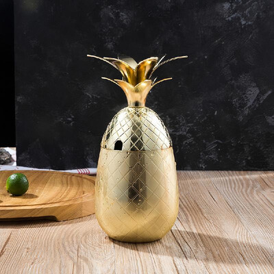 Pineapple Wine Glass Stainless Steel Craft Cocktail Tumbler Modern Design Glass for Kitchen Bar Party
Pineapple Wine Glass Stainless Steel Craft Cocktail Tumbler Modern Design Glass for Kitchen Bar Party