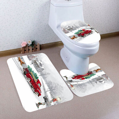 〖Follure〗3PCS Christmas Bathroom Non-Slip Pedestal Rug Lid Toilet Cover Bath Mat Set
〖Follure〗3PCS Christmas Bathroom Non-Slip Pedestal Rug Lid Toilet Cover Bath Mat Set