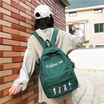 Bookbags Women Korean version High School Students Chaobao Cool Simple Sen Nylon Ancient Girl Japanese Shoulder Bag
Bookbags Women Korean version High School Students Chaobao Cool Simple Sen Nylon Ancient Girl Japanese Shoulder Bag