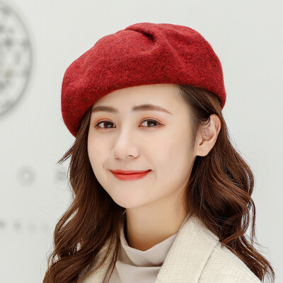 Wholesale new autumn&winter pure wool Berets lady wool knitting painter hat fashion Berets
Wholesale new autumn&winter pure wool Berets lady wool knitting painter hat fashion Berets