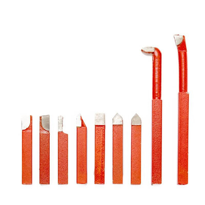 Shank High Hardness Turning Tool Milling Welding Bit Carbide Brazed Tip Tipped Lathe Cutter 9PCS 8mm
Shank High Hardness Turning Tool Milling Welding Bit Carbide Brazed Tip Tipped Lathe Cutter 9PCS 8mm