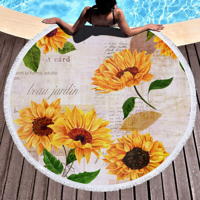 Toponeto Sunflower Pattern Beach Pool Home Shower Towel Blanket Table Cloth Yoga Mat
Toponeto Sunflower Pattern Beach Pool Home Shower Towel Blanket Table Cloth Yoga Mat