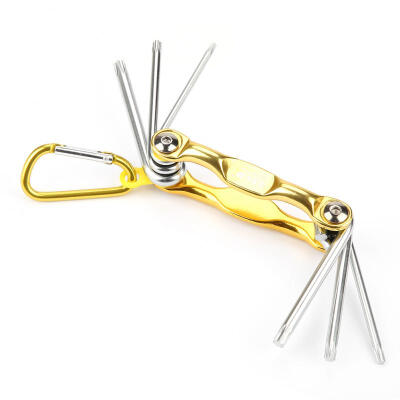 Greensen 6 In 1 Foldable Wrench Set Torx Star Bit Professional Repairing Screwdriver Kit Hand Tool
Greensen 6 In 1 Foldable Wrench Set Torx Star Bit Professional Repairing Screwdriver Kit Hand Tool