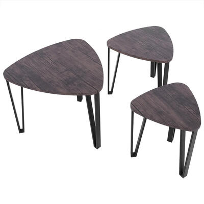 Greensen 3pcs Set Brown Durable Fashionable Vintage Three-leg Tea Coffee Table Tea TableCoffee Table
Greensen 3pcs Set Brown Durable Fashionable Vintage Three-leg Tea Coffee Table Tea TableCoffee Table