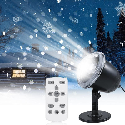 Snowfall LEDs Projector Light with Remote Control Dynamic Snow Falling Spotlight Landscape Decorative Lighting for Garden Christma
Snowfall LEDs Projector Light with Remote Control Dynamic Snow Falling Spotlight Landscape Decorative Lighting for Garden Christma