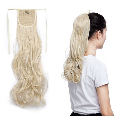 Ponytail Extension One Piece Tie Up Clip in Hair Extensions Hairpiece Binding Pony Tail Extension for Woman
Ponytail Extension One Piece Tie Up Clip in Hair Extensions Hairpiece Binding Pony Tail Extension for Woman