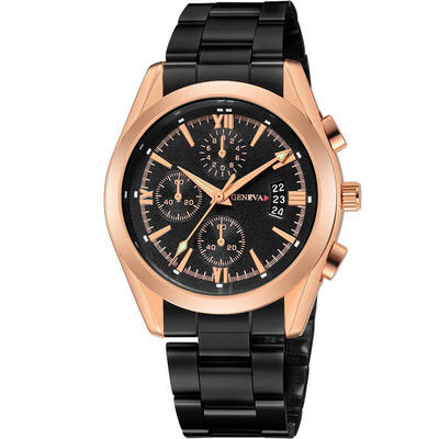 GENEVA Mens Luxury Date Watch Stainless Steel Analog Quartz Wristwatch Man Male Business Sport Watches Erkek Kol Saati Clock
GENEVA Mens Luxury Date Watch Stainless Steel Analog Quartz Wristwatch Man Male Business Sport Watches Erkek Kol Saati Clock