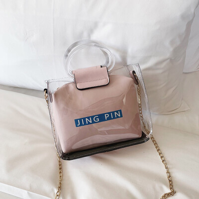 Tailored Womens Fashion Casual Solid Color Transparent Handbag Wild Diagonal Package
Tailored Womens Fashion Casual Solid Color Transparent Handbag Wild Diagonal Package
