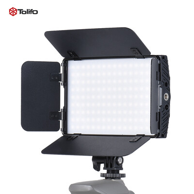 Tolifo PT-15B PRO II 15W LED Panel Light Dimmable Bi-color 3200K - 5600K Ultra-thin Aluminum Alloy On-Camera Lamp with 4-Leaf Barn
Tolifo PT-15B PRO II 15W LED Panel Light Dimmable Bi-color 3200K - 5600K Ultra-thin Aluminum Alloy On-Camera Lamp with 4-Leaf Barn